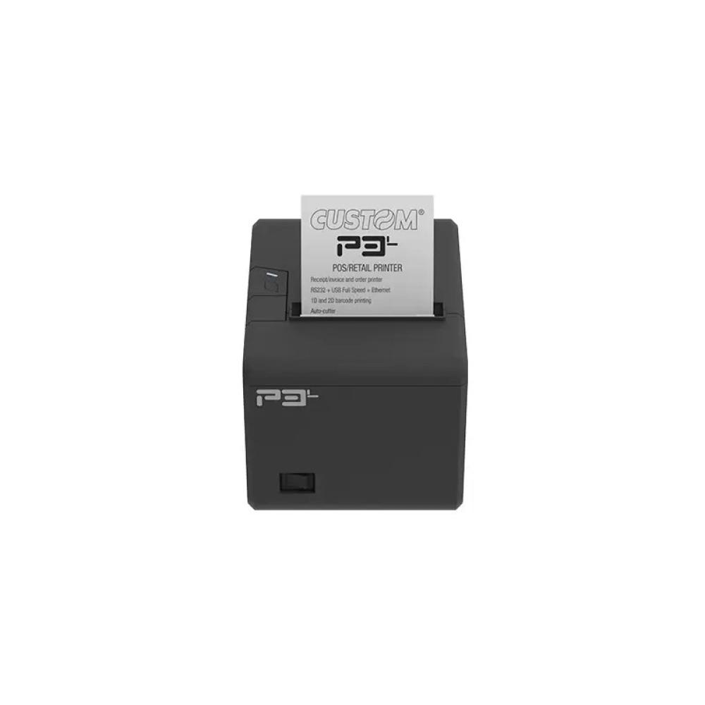 CUSTOM - P3L 203 x 203 DPI Alámbrico Térmico Impresora de recibos