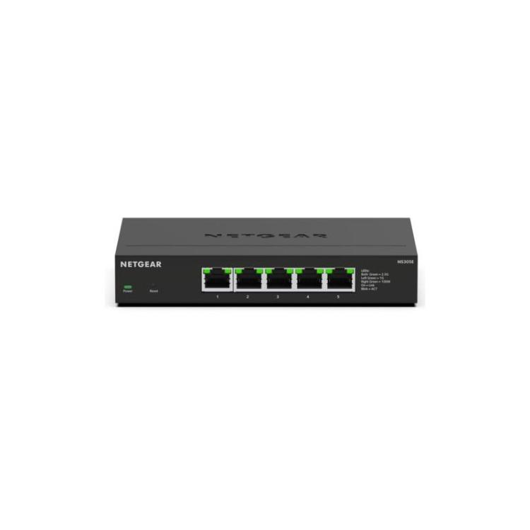 NETGEAR - MS305E No administrado 2.5G Ethernet (100/1000/2500) Negro