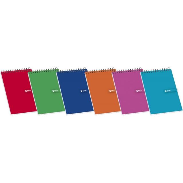 ENRI - 100302800 cuaderno y block 80 hojas Colores surtidos 100302800 - 1 unidad - Color no elegible