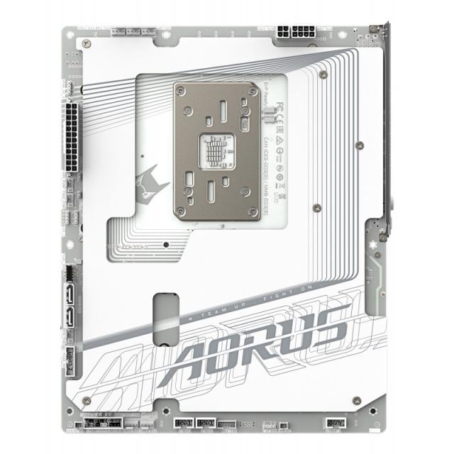 GIGABYTE - X870 AORUS STEALTH ICE Placa Base – Compatible con procesadores AMD Ryzen 9000, VRM digital de 16+2+2 fases, hasta 82