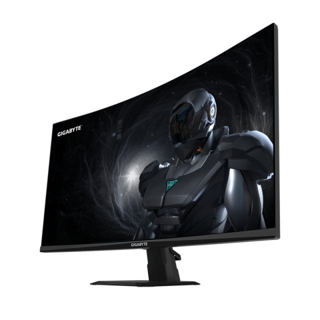 GIGABYTE - GS27FCA Monitor gaming curvo 27" FHD - 1920 x 1080, 200Hz, 1ms, 250 cd/m², FreeSync Premium, HDR Ready, HDMI 2.0, Dis