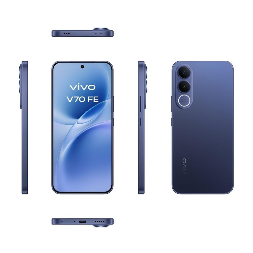 VIVO - V70 Fe 17,4 cm (6.83") SIM doble Android 16.0 5G USB Tipo C 8 GB 256 GB 7000 mAh Azul