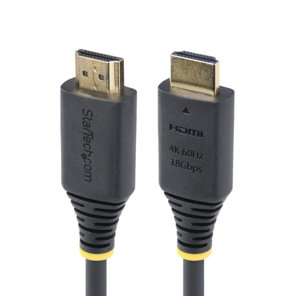 StarTech.com - Cable HDMI Certificado Premium de Alta Velocidad de 2,4m - 4K 60Hz/1440p 144Hz - HDR10/HDCP 2.2/ARC - 18Gbps - Ca