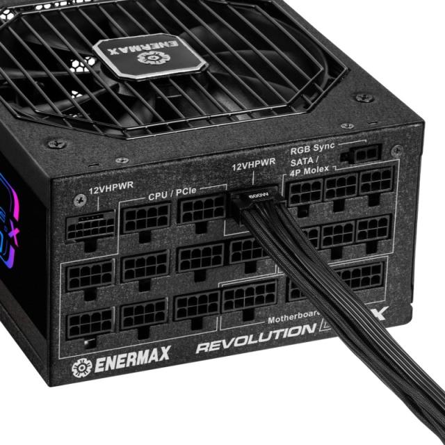 Enermax - ERT1650EWT unidad de fuente de alimentación 1650 W 20+4 pin ATX ATX Negro