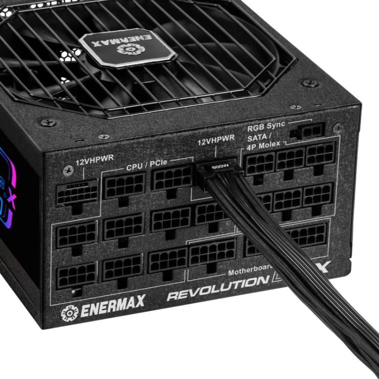 Enermax - ERT1650EWT unidad de fuente de alimentación 1650 W 20+4 pin ATX ATX Negro
