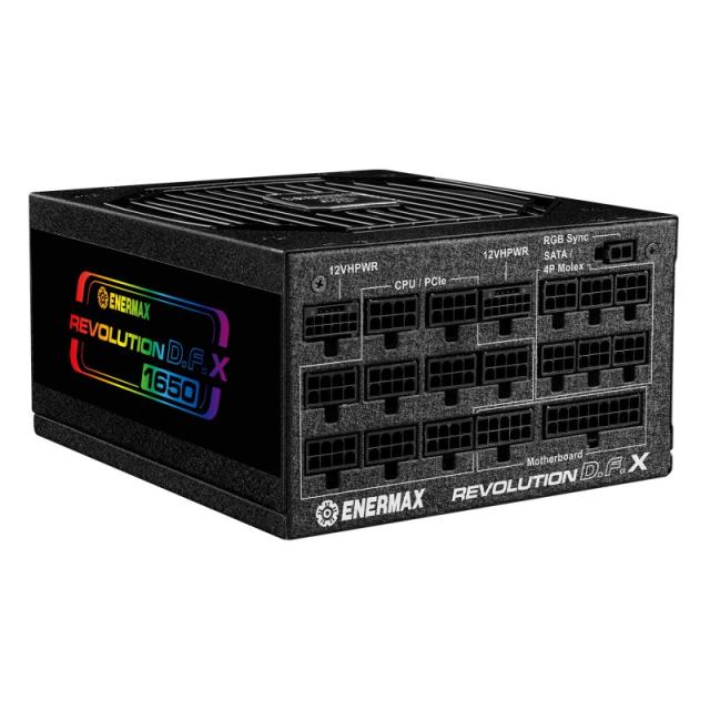 Enermax - ERT1650EWT unidad de fuente de alimentación 1650 W 20+4 pin ATX ATX Negro
