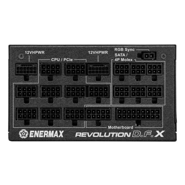 Enermax - ERT1650EWT unidad de fuente de alimentación 1650 W 20+4 pin ATX ATX Negro