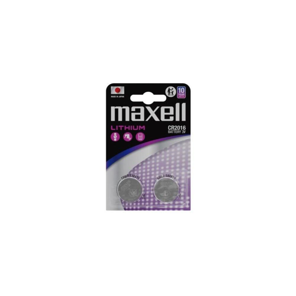 Maxell - PILAS MAXELL MICRO CR2016 3V B/2