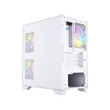 XYZ - TITANIUM VIEW LITE Cristal Templado, 6x Ventiladores A-RGB de 120 mm, PWM, Controlador Integrado, Diseño Panorámico 2D, Ti