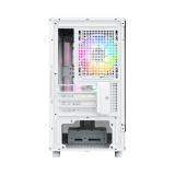 XYZ - ATOM, Cristal Templado, Malla, 3x Pulsar 120mm A-RGB, PWM, Tipo C, M-ATX, Blanca
