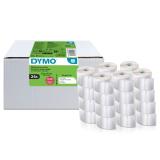 DYMO - LW etiquetas auténticas multiusos/de dirección del remitente / 19 mm × 51 mm /24 rollos de 500 etiquetas con reverso fáci