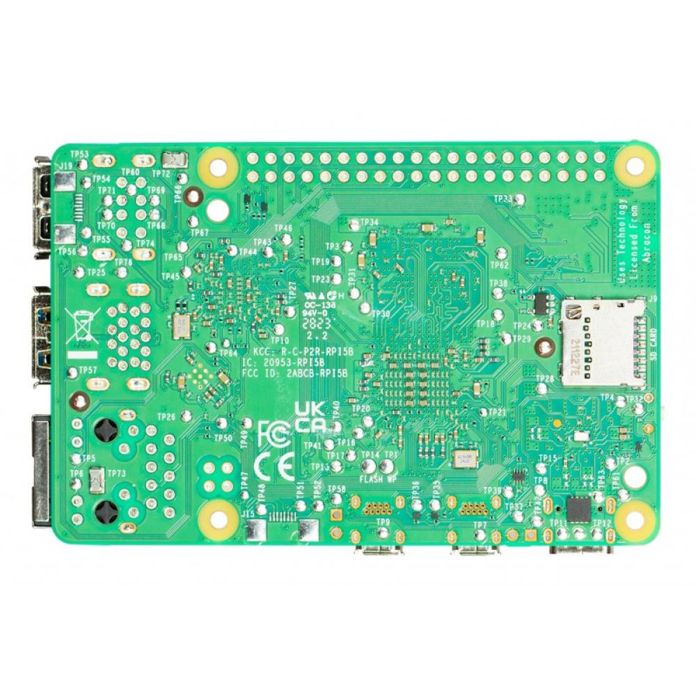 Raspberry Pi - 5 placa de desarrollo Arm Cortex-A76 2400 MHz