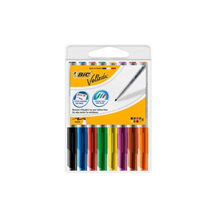 BIC - Velleda 1741 marcador 8 pieza(s) Punta redonda