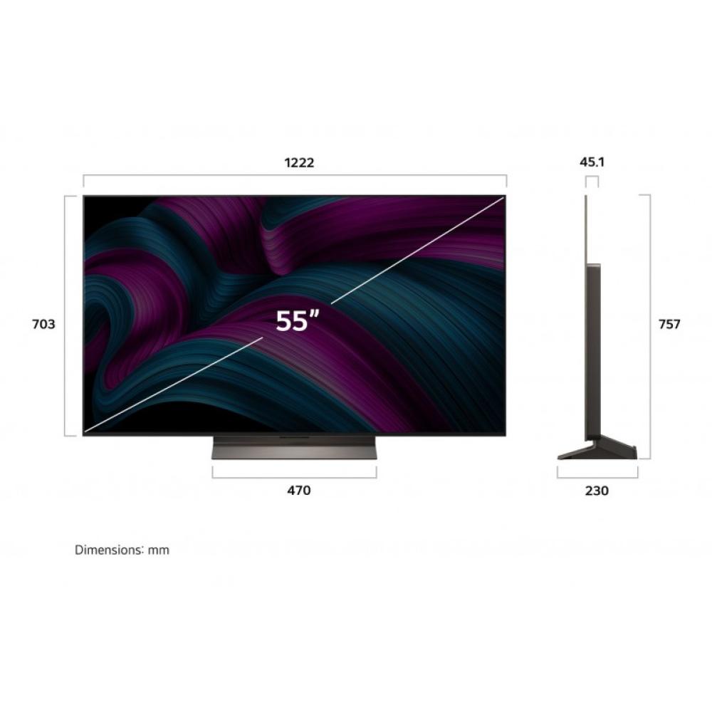 LG - OLED evo AI OLED55C56LB 139,7 cm (55") 4K Ultra HD Smart TV Wifi Marrón
