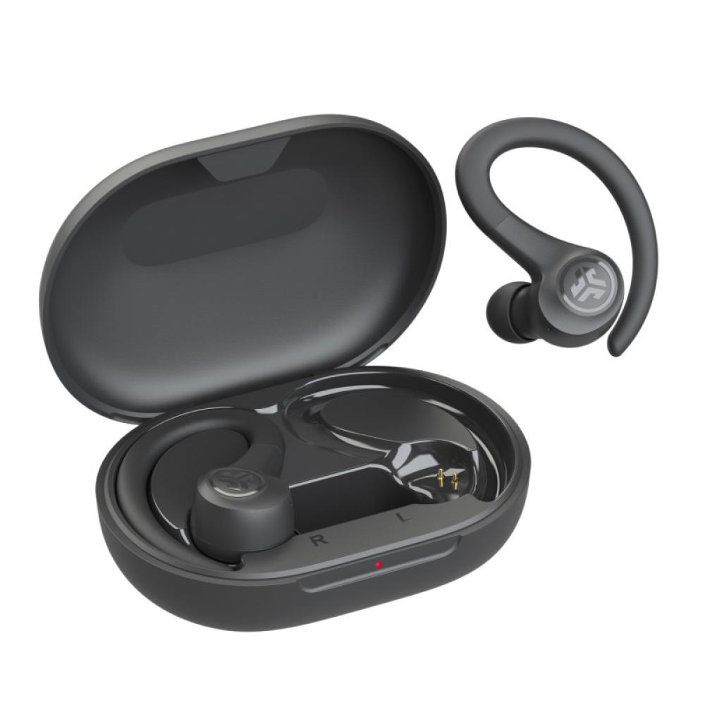 JLab - Go Air Sport True Wireless Auriculares True Wireless Stereo (TWS) gancho de oreja Deportes Bluetooth Grafito