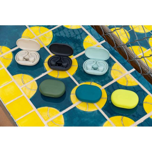 JLab - Go Air Sport True Wireless Auriculares True Wireless Stereo (TWS) gancho de oreja Deportes Bluetooth Grafito