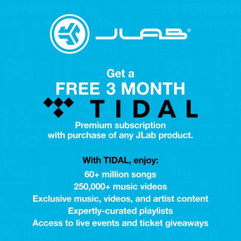 JLab - Go Air Sport True Wireless Auriculares True Wireless Stereo (TWS) gancho de oreja Deportes Bluetooth Grafito