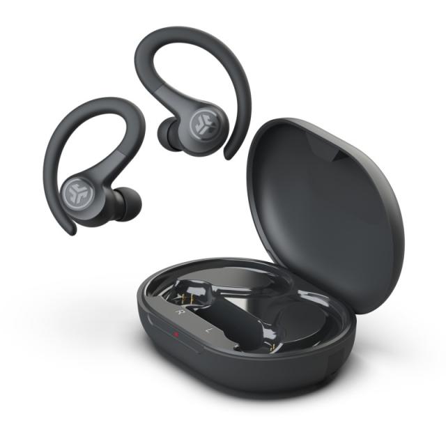 JLab - Go Air Sport True Wireless Auriculares True Wireless Stereo (TWS) gancho de oreja Deportes Bluetooth Grafito