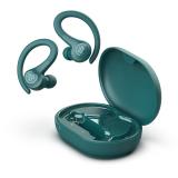 JLab - Go Air Sport Auriculares True Wireless Stereo (TWS) gancho de oreja Deportes Bluetooth Verde azulado