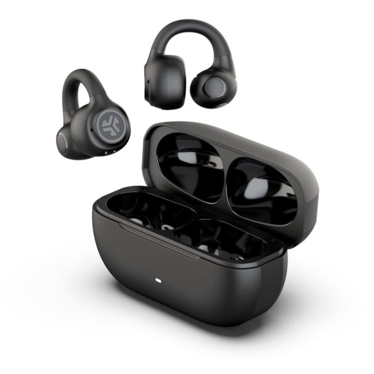 JLab - Flex Auriculares True Wireless Stereo (TWS) Clip de oreja, Dentro de oído Deportes Bluetooth Negro