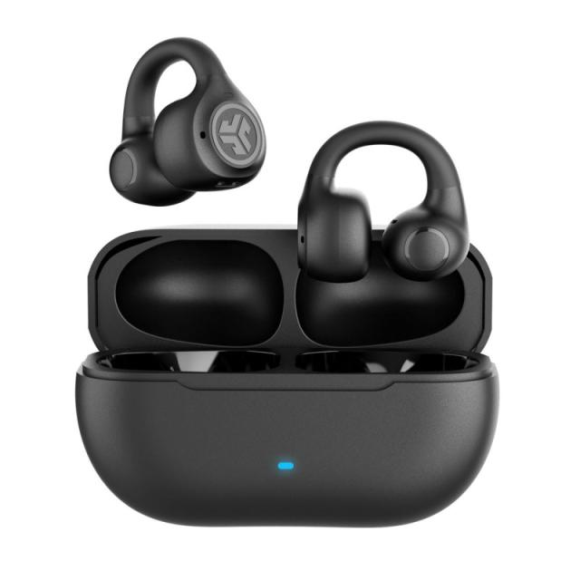 JLab - Flex Auriculares True Wireless Stereo (TWS) Clip de oreja, Dentro de oído Deportes Bluetooth Negro