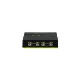 LevelOne - Switch KVM de 2 puertos USB con audio