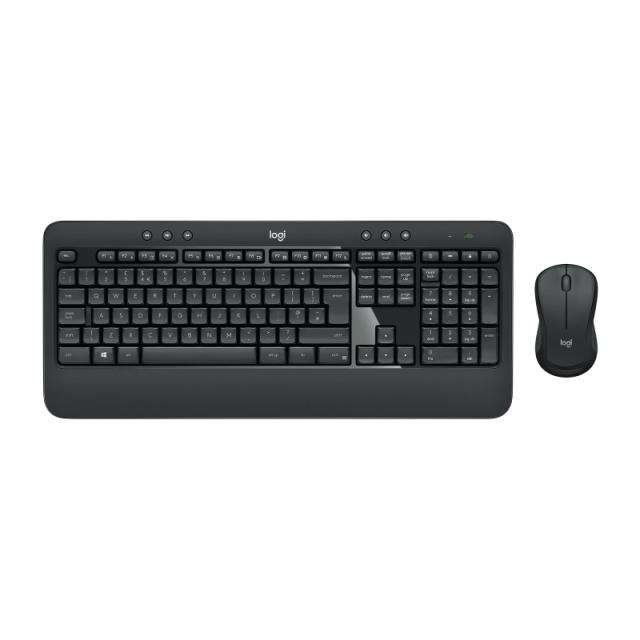 Logitech - 920-008680 teclado Ratón incluido Universal RF inalámbrico QWERTY Español Negro