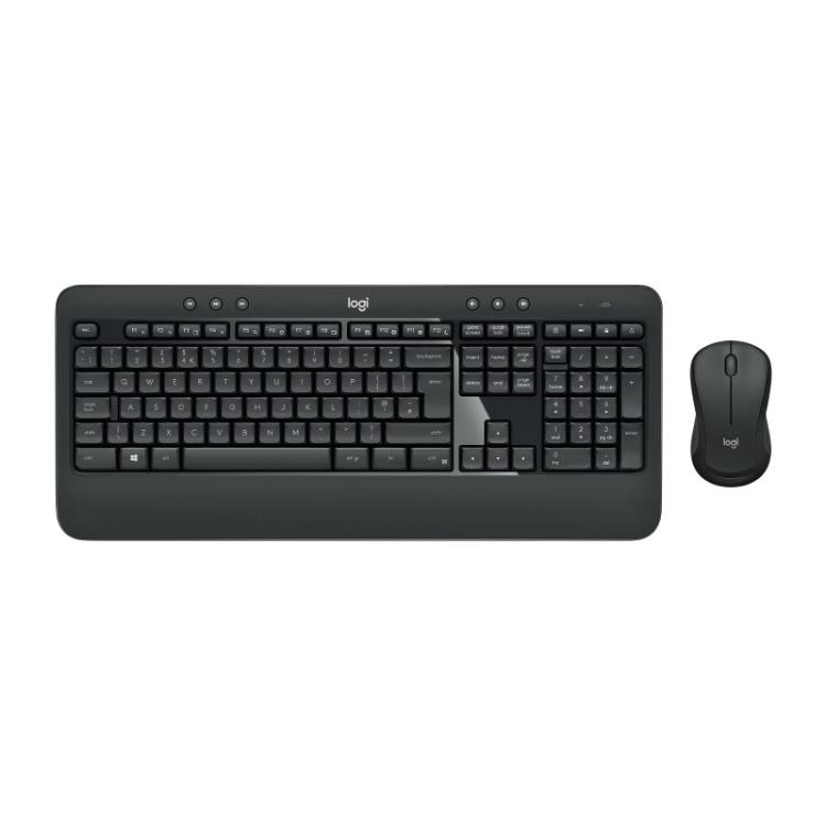Logitech - 920-008680 teclado Ratón incluido Universal RF inalámbrico QWERTY Español Negro