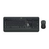 Logitech - 920-008680 teclado Ratón incluido Universal RF inalámbrico QWERTY Español Negro