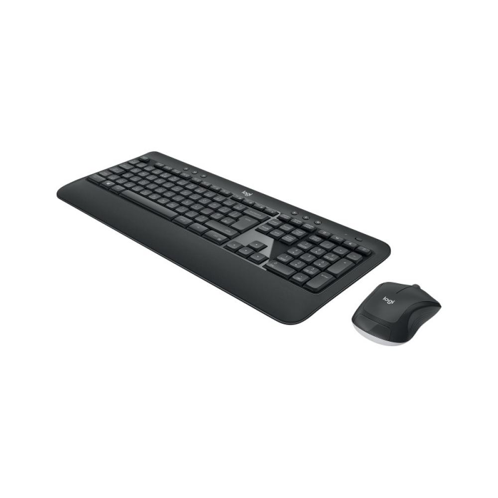Logitech - 920-008680 teclado Ratón incluido Universal RF inalámbrico QWERTY Español Negro