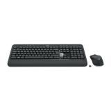 Logitech - 920-008680 teclado Ratón incluido Universal RF inalámbrico QWERTY Español Negro