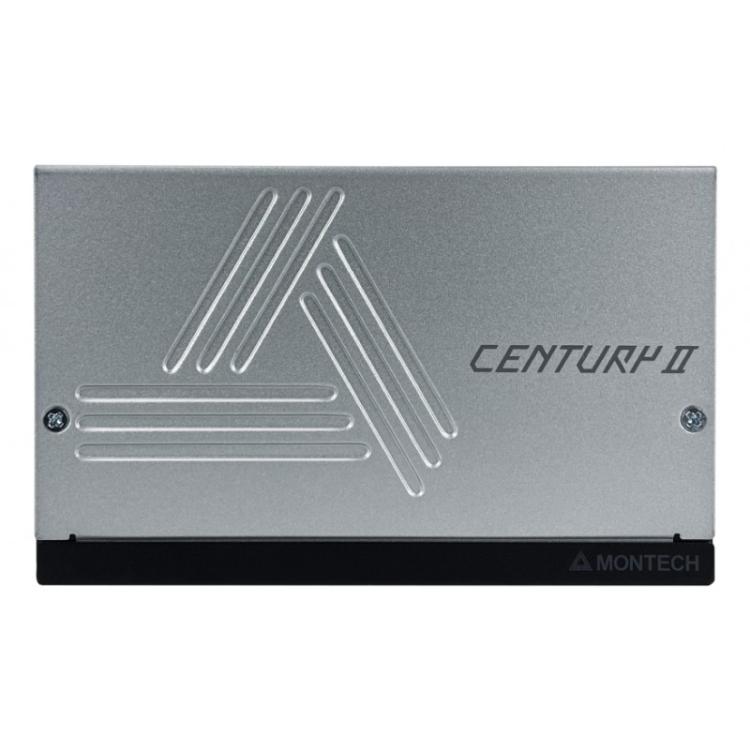 Montech - CENTURY II 1200W unidad de fuente de alimentación 20+4 pin ATX ATX Plata, Negro