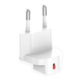 Ksix - Cargador de red Multipuerto GaN 65W, PPS, Power Delivery, Carga ultra rápida, Conectores US+UE+UK, Blanco