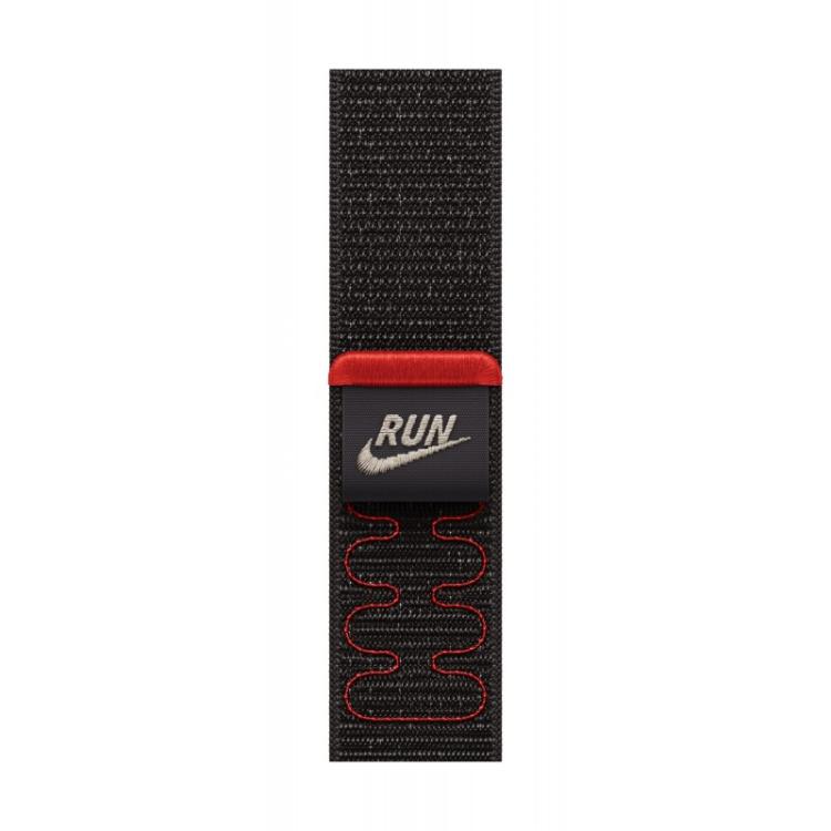 Apple - Nike Sport Loop Grupo de rock Negro Nylon, Poliéster reciclado, Spandex