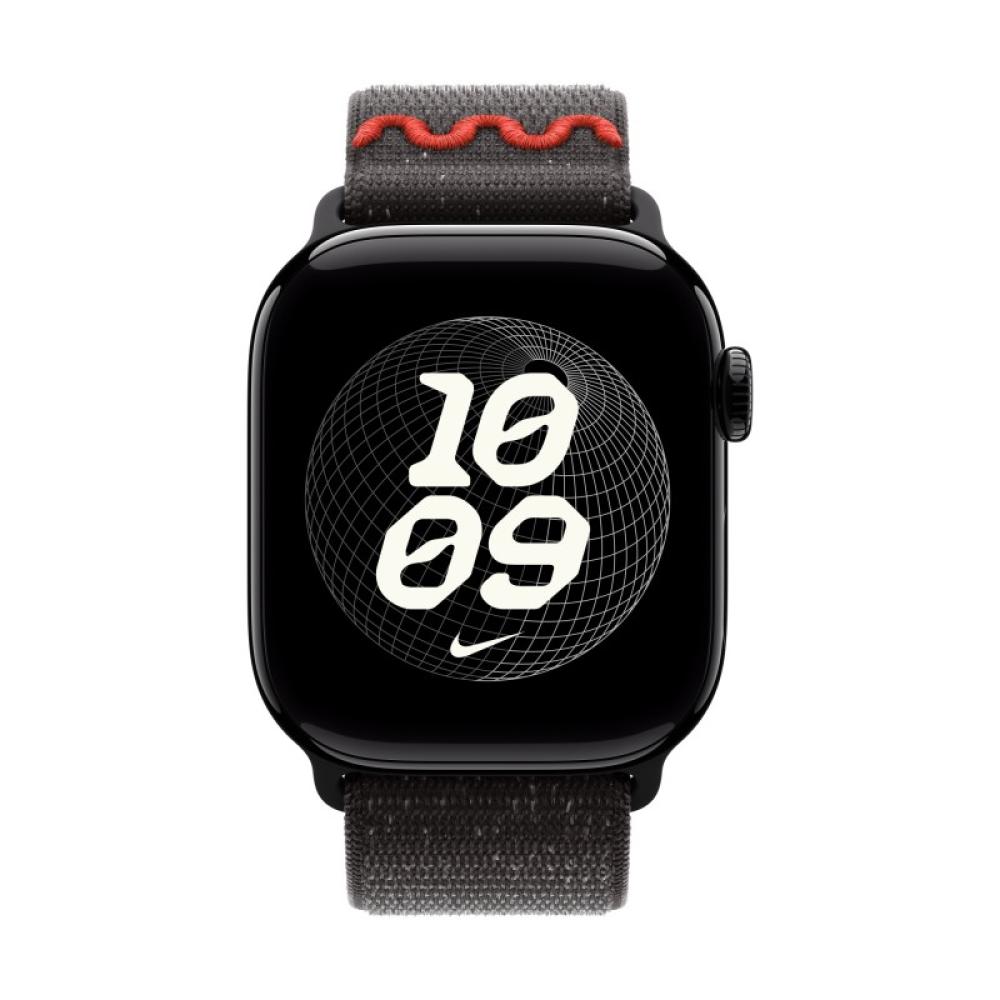 Apple - Nike Sport Loop Grupo de rock Negro Nylon, Poliéster reciclado, Spandex