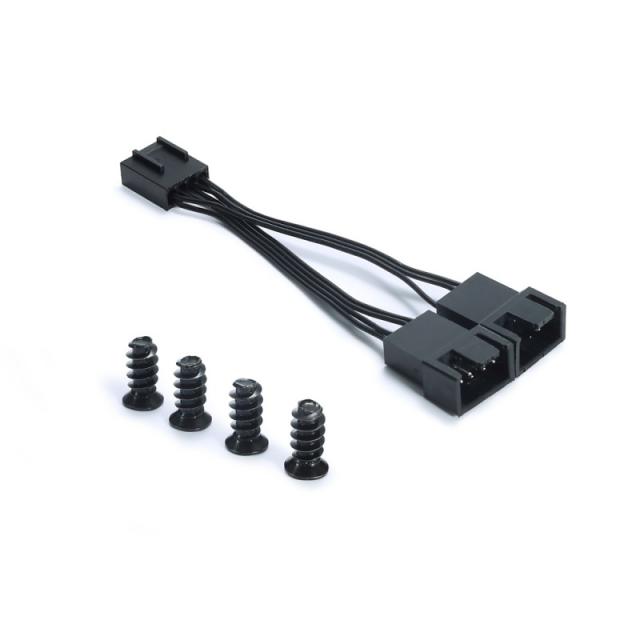 Fractal Design - Venturi HP-14 PWM Carcasa del ordenador Ventilador 14 cm Negro, Gris