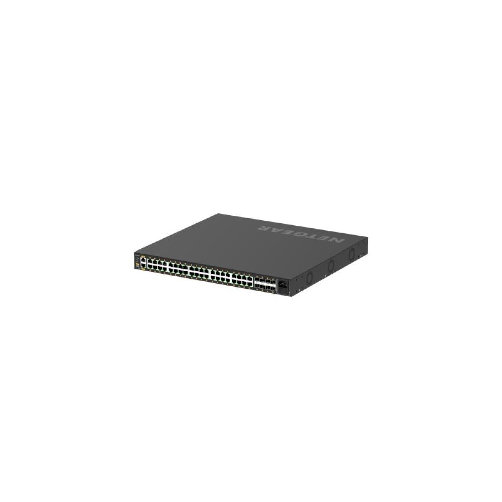 NETGEAR - GSM4248P-100EUS switch Gestionado L2/L3/L4 Gigabit Ethernet (10/100/1000) Energía sobre Ethernet (PoE) Negro