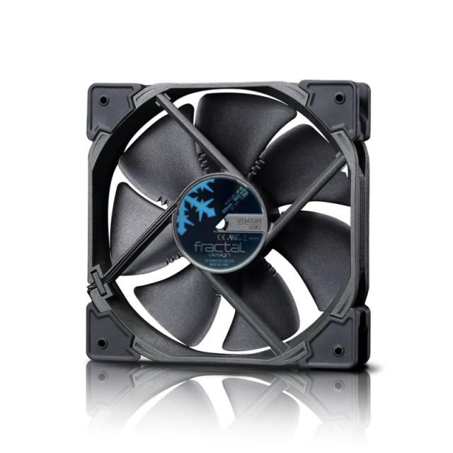 Fractal Design - Venturi HP-12 PWM Carcasa del ordenador Ventilador 12 cm Negro, Gris