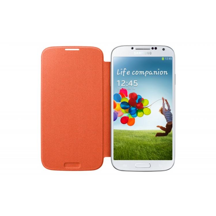 Samsung - Flip Cover funda para teléfono móvil Libro Naranja