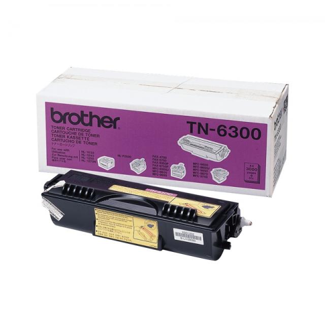 Brother - TN-6300 cartucho de tóner 1 pieza(s) Original Negro