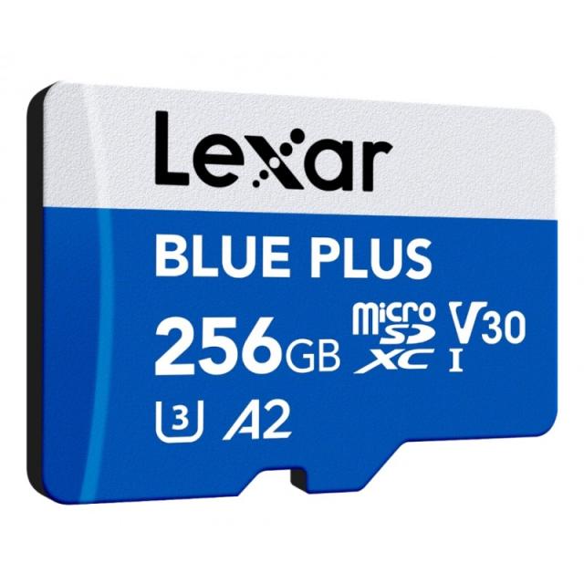 Lexar - Blue Plus 256 GB MicroSDXC UHS-I