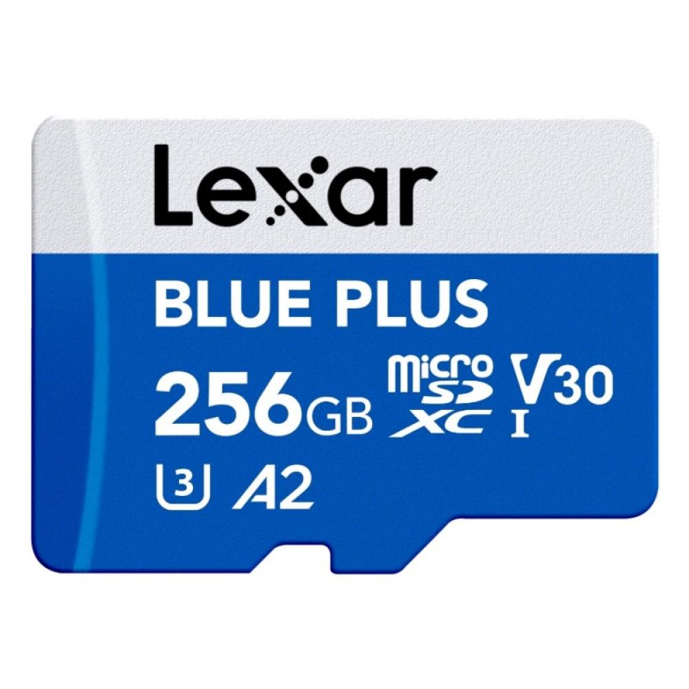 Lexar - Blue Plus 256 GB MicroSDXC UHS-I