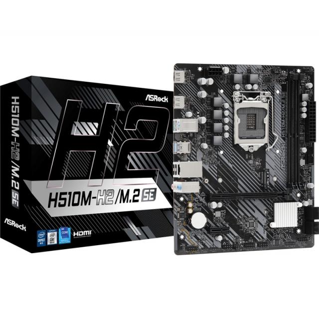 Asrock - H510M-H2/M.2 SE Intel H470 LGA 1200 (Socket H5) micro ATX
