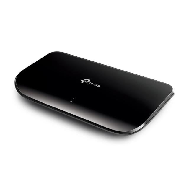 TP-Link - TL-SG1008D No administrado Gigabit Ethernet (10/100/1000) Negro