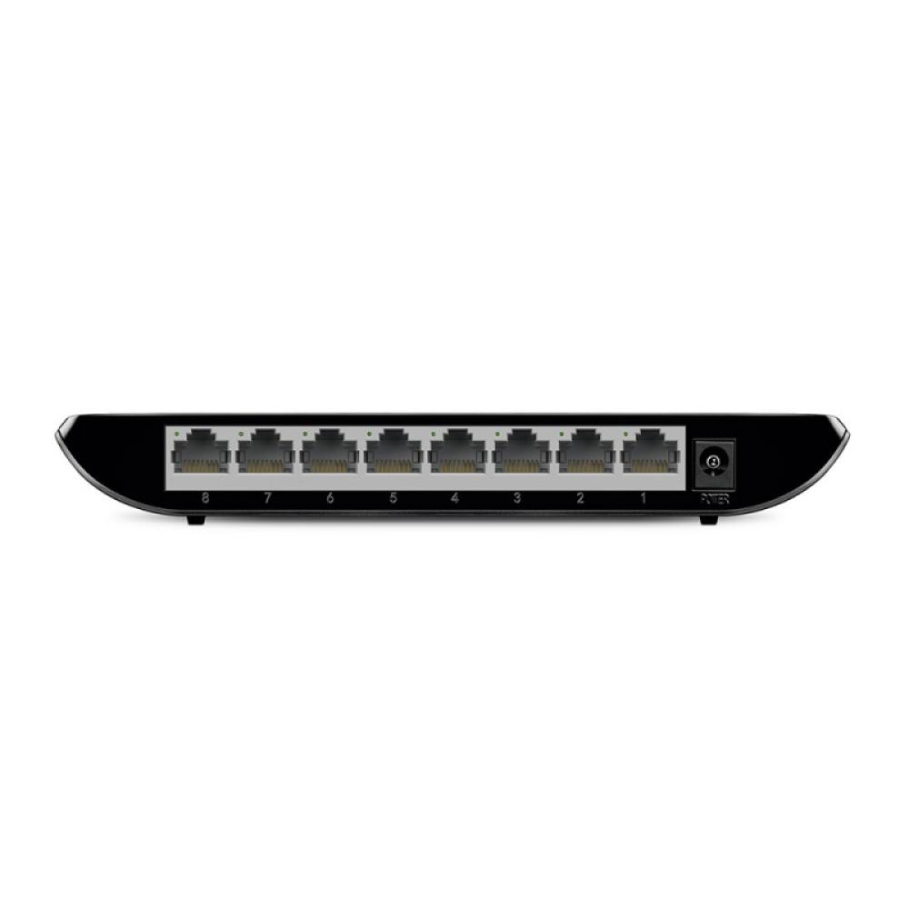 TP-Link - TL-SG1008D No administrado Gigabit Ethernet (10/100/1000) Negro