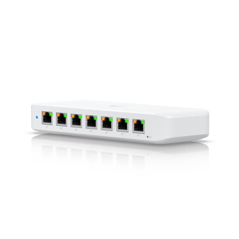 Ubiquiti - Ultra 210W Gestionado L2 Gigabit Ethernet (10/100/1000) Energía sobre Ethernet (PoE) Blanco
