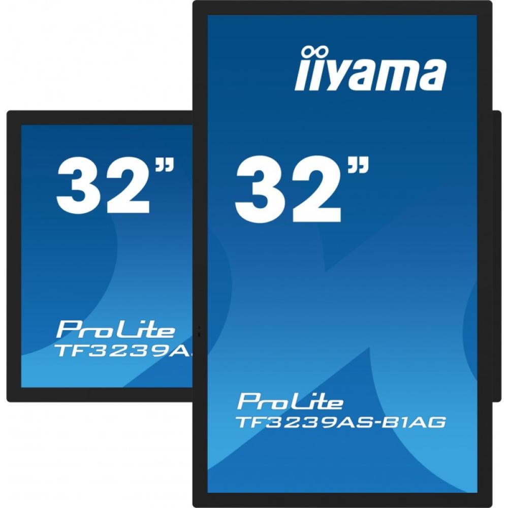 iiyama - TF3239AS-B1AG pantalla para PC 80 cm (31.5") 1920 x 1080 Pixeles Full HD LED Pantalla táctil Negro