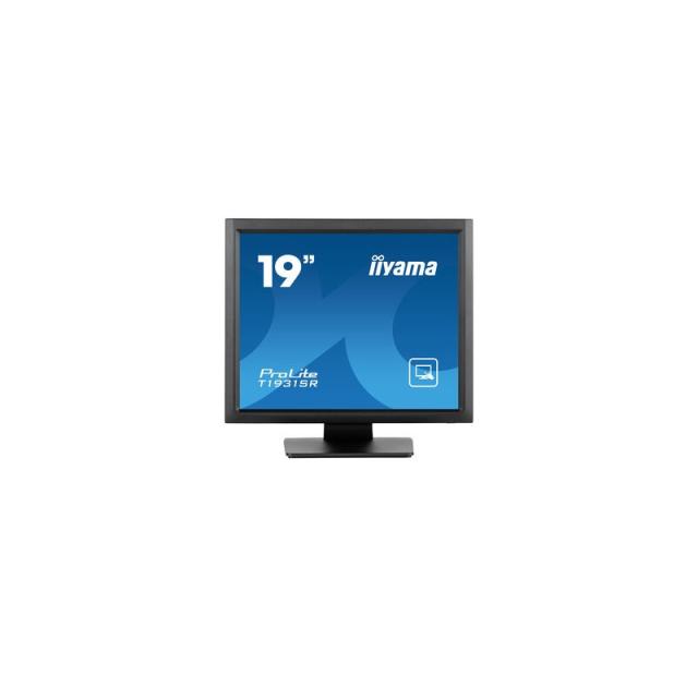 iiyama - ProLite T1931SR-B1S pantalla para PC 48,3 cm (19") 1280 x 1024 Pixeles SXGA LCD Pantalla táctil Negro