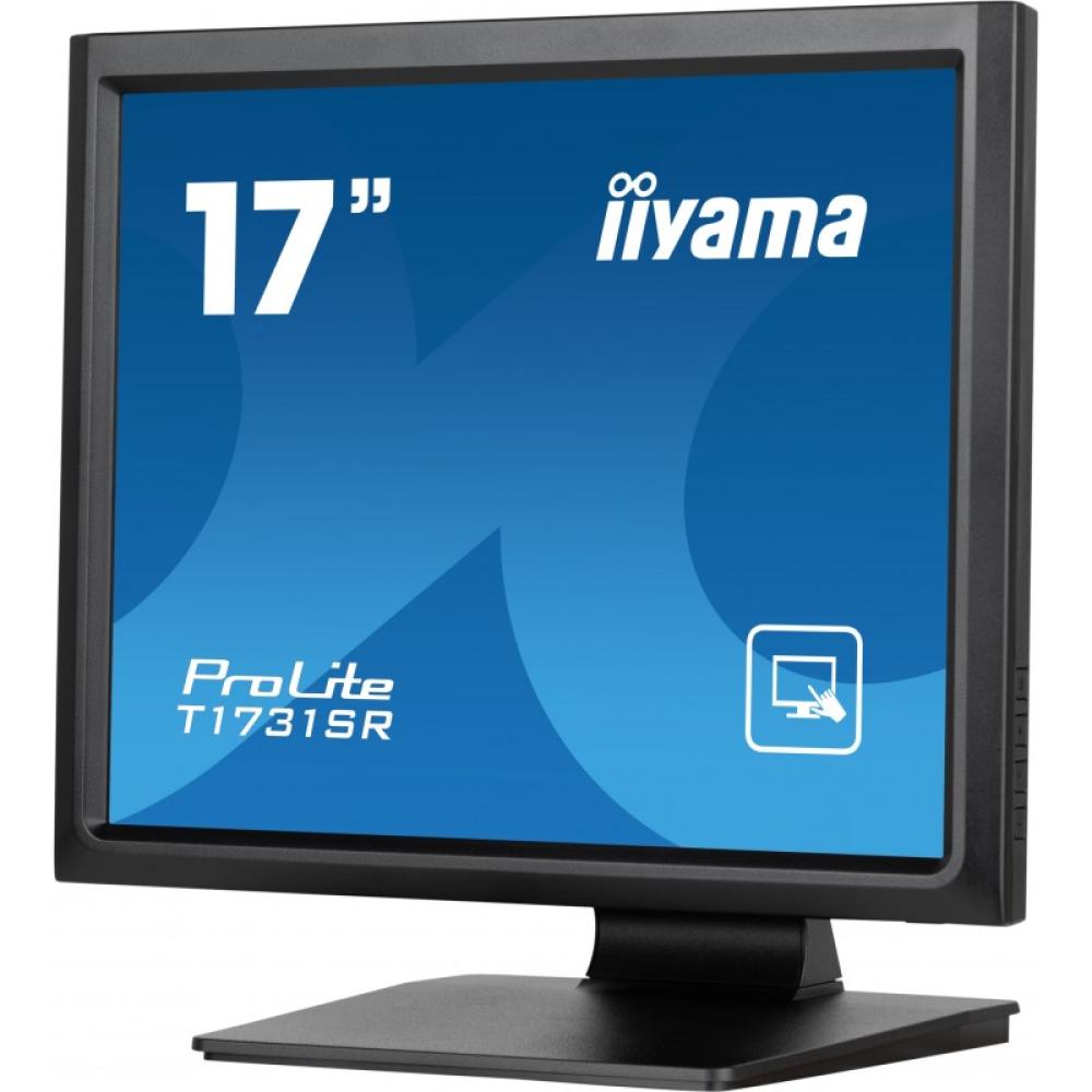 iiyama - ProLite T1731SR-B1S pantalla para PC 43,2 cm (17") 1280 x 1024 Pixeles SXGA LCD Pantalla táctil Negro