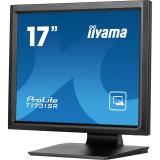 iiyama - ProLite T1731SR-B1S pantalla para PC 43,2 cm (17") 1280 x 1024 Pixeles SXGA LCD Pantalla táctil Negro